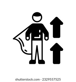 Empowerment icon in vector. Illustration