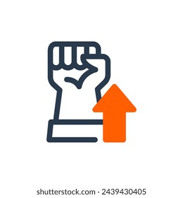 Empowerment for Inclusion Vector Icon Illustration