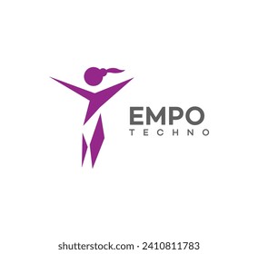 empowerment technology logo Vector Template