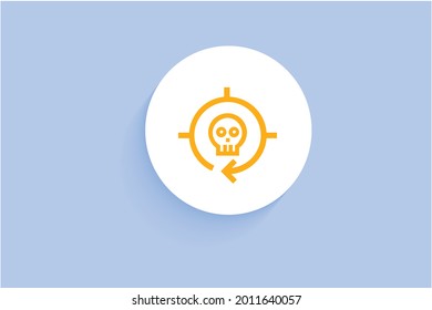 Empowers Threat Hunters Icon Vector Design