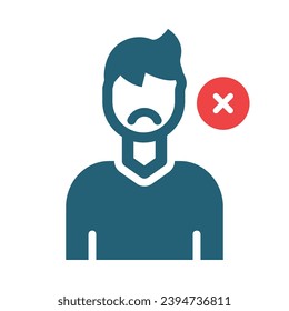 Emptiness Vector Glyph Two Color Icons For Personal And Commercial Use.
