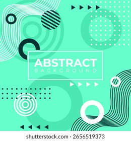 empty Abstract geometric shapes background