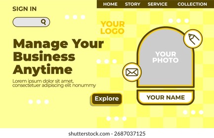 fundo vazio de formas geométricas abstratas