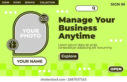 empty Abstract geometric shapes background