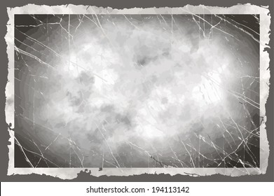 Empty backdrop grungy frame for text. Beautiful vintage grunge texture background with faded area for your text or picture. Old paper texture grunge background with space for text