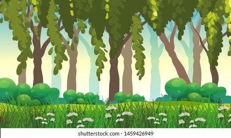 Empty background nature scenery illustration