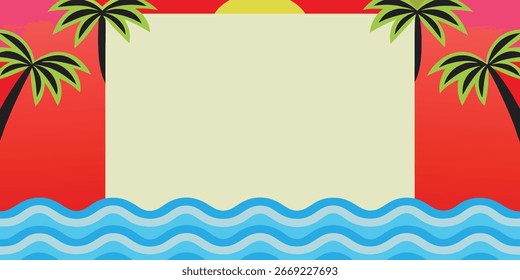 Banner vazio abstrato design vetor formato banner para loja 