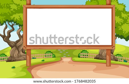 Similar – Image, Stock Photo billboard Environment