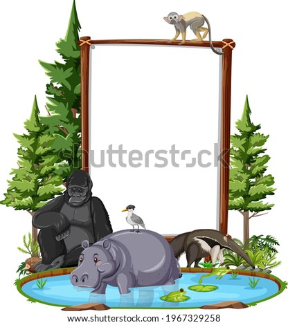 Similar – Image, Stock Photo orangutan Safari Animal