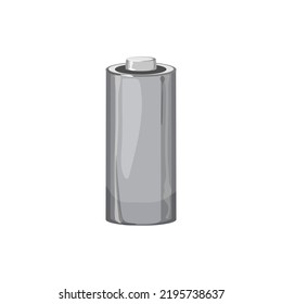 empty battery energy cartoon. empty battery energy sign. isolated symbol vector illustration