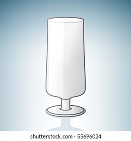 Empty Beer Glass