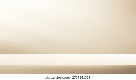 Espacio fondo beige vacío