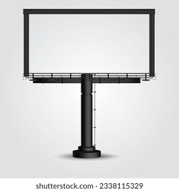 Vector de plantilla de mordaza de cartón vacío