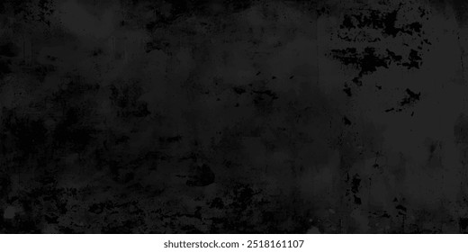 Empty black concrete stone surface texture
