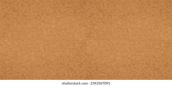 Empty, blank bulletin board. Brown - yellow color cork texture background. Cork board with copy space. Notice board signboard. Plywood, wood natural grain pattern. building material board.