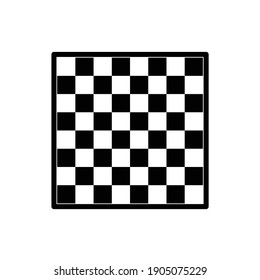 The empty blank chessboard vector illustration background design abstract