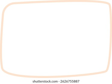 Leeg leeg frame met copyspace