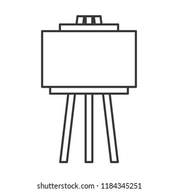 empty board tripod artistic tool