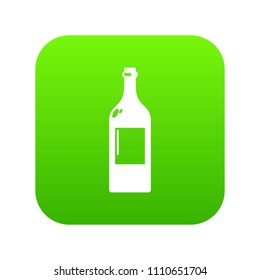 Empty bottle icon. Simple illustration of empty bottle vector icon for web