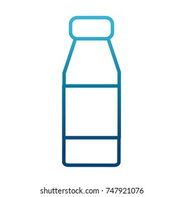 Empty bottle isolated