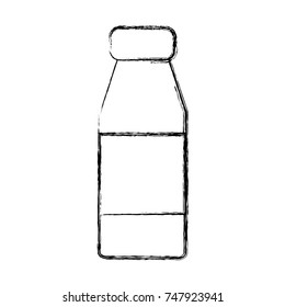 Empty bottle isolated