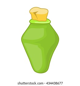 empty bottles isolated illustration on white background