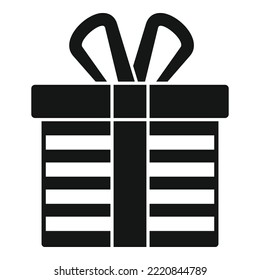 Empty box icon simple vector. Delivery cardboard. Carton package
