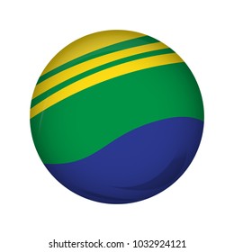 Empty brazilian campaign button