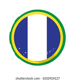 Empty brazilian campaign button