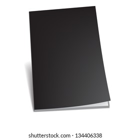 Empty brochure. Vector illustration.