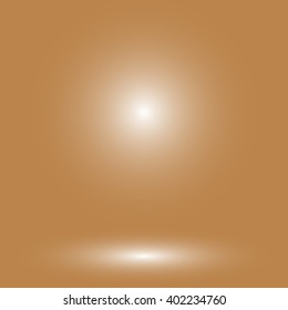 Empty brown Studio well use as background,web template,backdrop. Vector Illustrator.