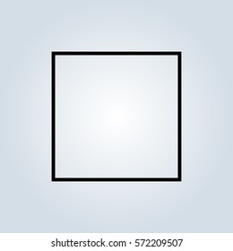 Empty button, icon background in colors