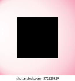 Empty button, icon background in colors