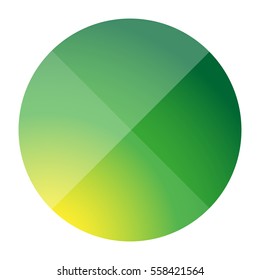 Empty button vector flat