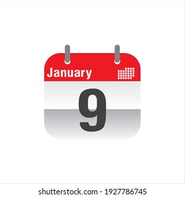 empty calendar icon design vector