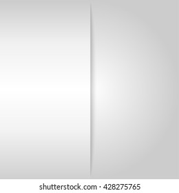 Empty card with shadow for web, banner, invitation, leaflet and so on. Eps 10.