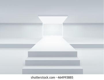 White Podium Stock Illustration 73204978 | Shutterstock