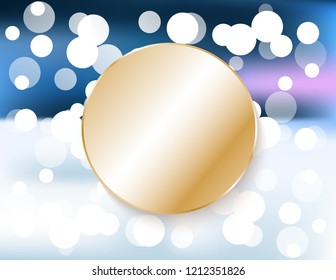 Empty Christmas sticker