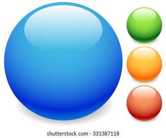 Empty circle button, badge, icon backgrounds