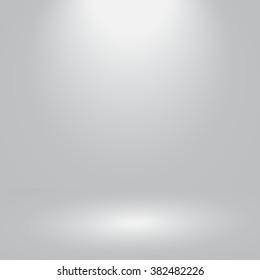 Empty Circular Grey with Black vignette Studio well use as background.
Vector illustration.