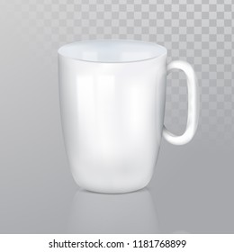 Empty Coffee Cup Vector Background. Mug Vector Background. Isolated Coffee Cup Vector Background. Mug EPS10.