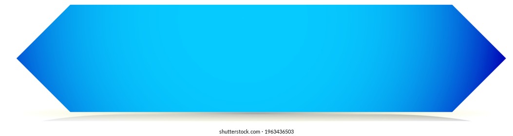 Empty colorful  button, banner shapes
