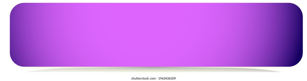 Botones de colores vacíos, formas de pancartas
