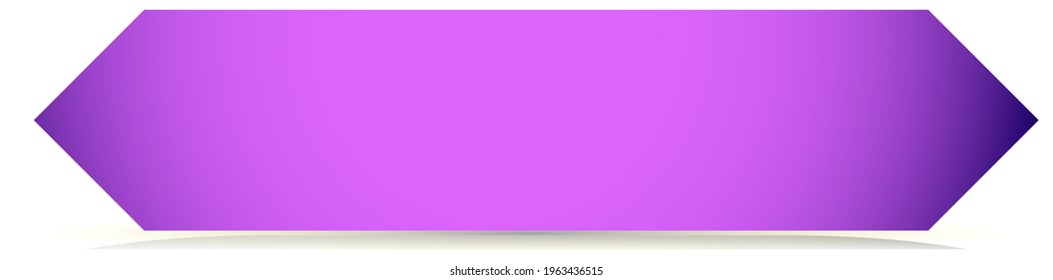 Empty colorful  button, banner shapes