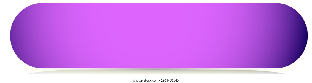 Empty colorful  button, banner shapes