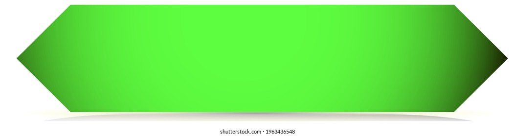 Empty colorful  button, banner shapes