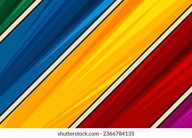 Empty colorful pop art comic background template