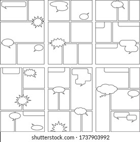 59,724 Comic style grid Images, Stock Photos & Vectors | Shutterstock