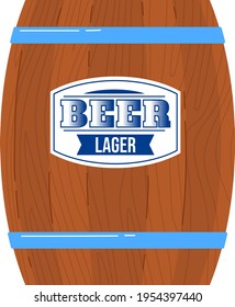 Empty container, use canister isolated on white, gasoline tank, storage equipment, design, flat style vector illustration.