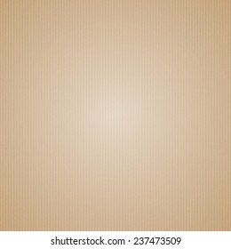 empty corrugated brown cardboard background, vector template
